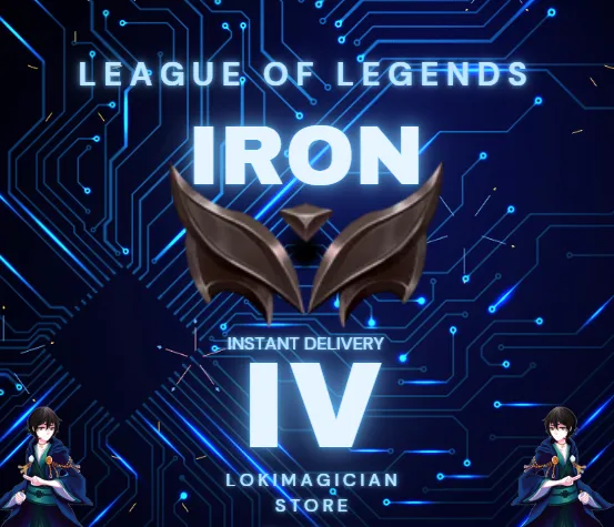 💎 [EUW] ✔️  IRON 4 LOW MMR ✔️ SAFE ACCOUNT 💎  ✨ BE IS RANDOM & LOOT 🚚 INSTANT DELIVERY ✅changeable name ✅UNVERIFIED EMAIL ✅20 CHAMPIONS ✅